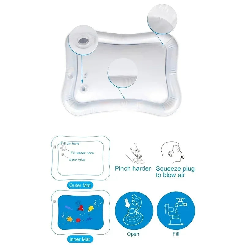 Tapete Aquático Sensorial para Bebês